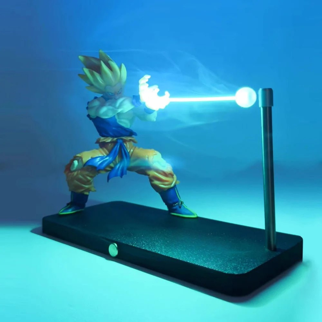 Goku Kamehameha Magnetic Light β Cool And Functional Lamp To Brighten Any Space