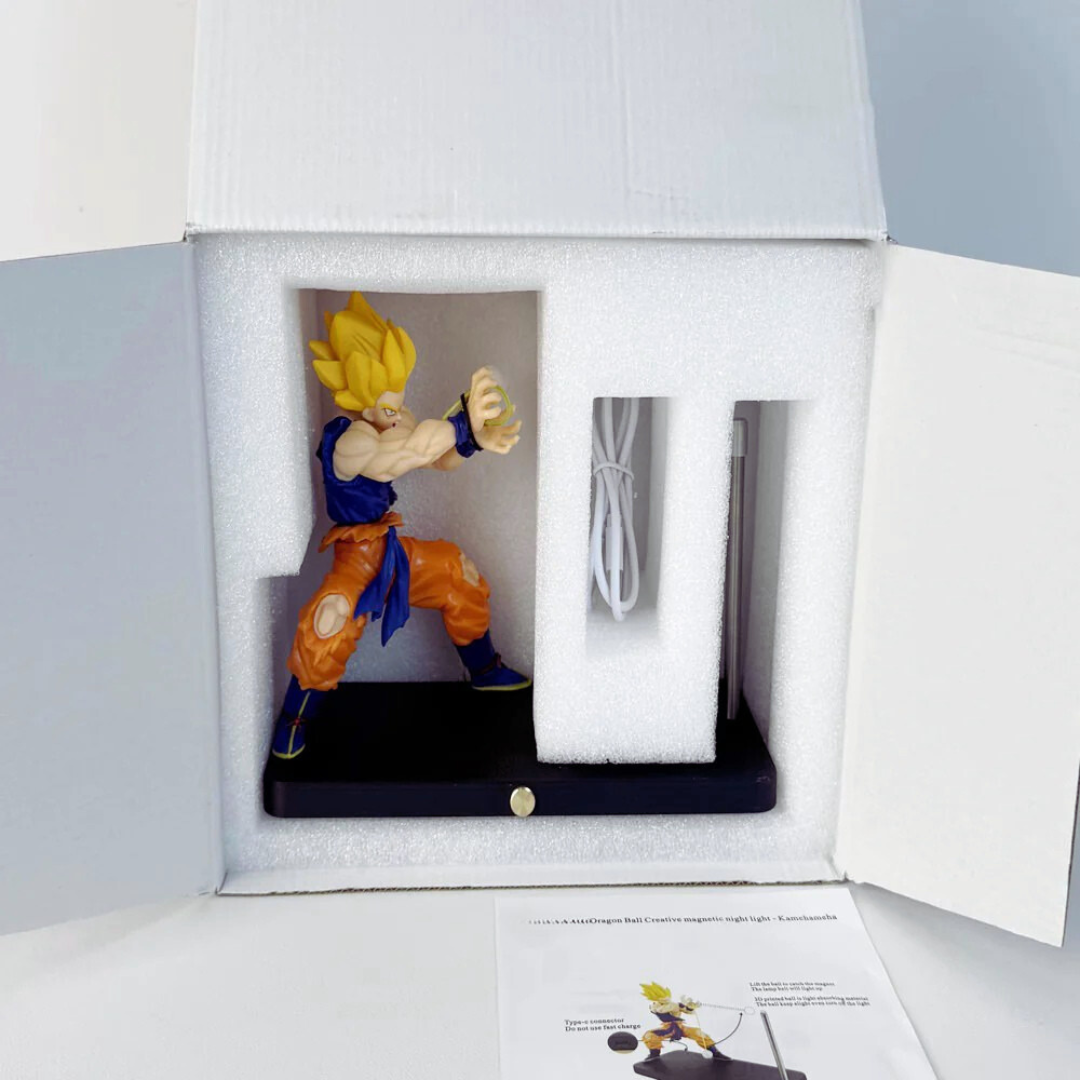 Goku Kamehameha Magnetic Light β Cool And Functional Lamp To Brighten Any Space