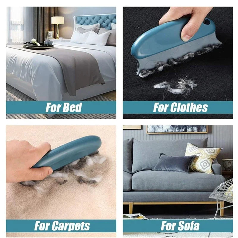 Fuzz-Free Brush - Reusable Brush For Pet Hair, Lint & More