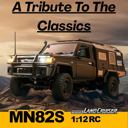 1:12 Scale MN82S RC Pickup Truck – Drive Harder And Fuel Your Adventure With Every Ride