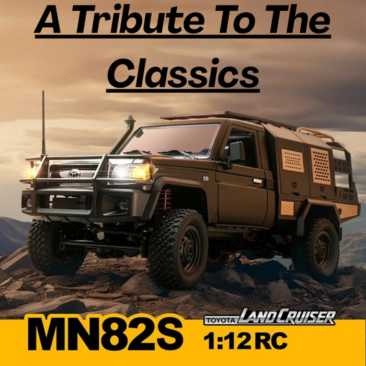 1:12 Scale MN82S RC Pickup Truck – Drive Harder And Fuel Your Adventure With Every Ride