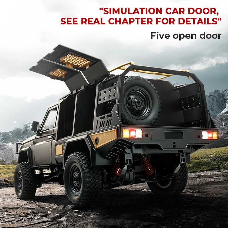 1:12 Scale MN82S RC Pickup Truck – Drive Harder And Fuel Your Adventure With Every Ride