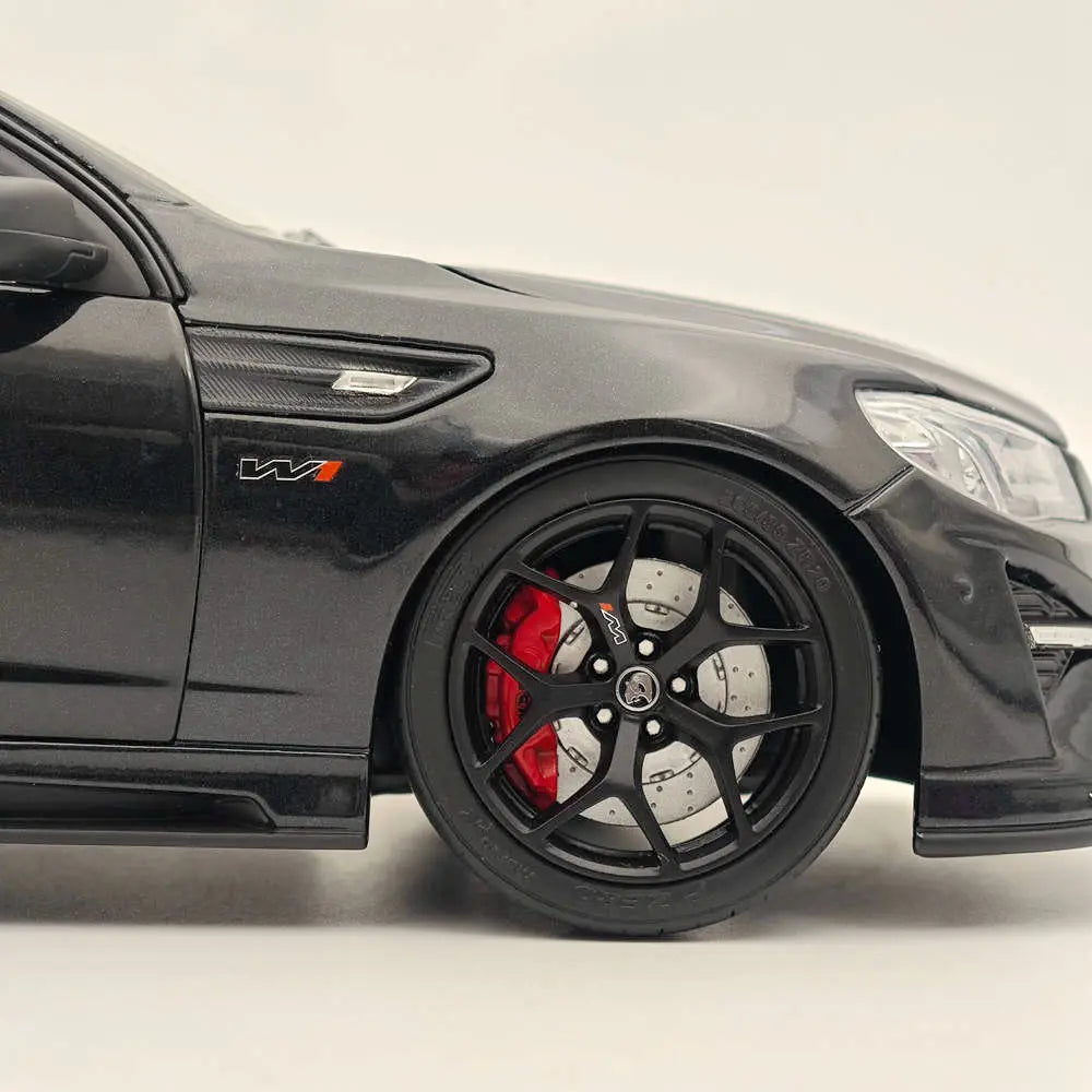 1:18 Scale Holden HSV GTSR W1 Phantom Black Diecast Car (with COA) – Iconic Design And Detailing To Showcase Your Pride