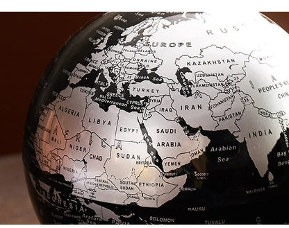 Metal Rotating Globe – Spin The World And Ignite Curiosity In Every Room