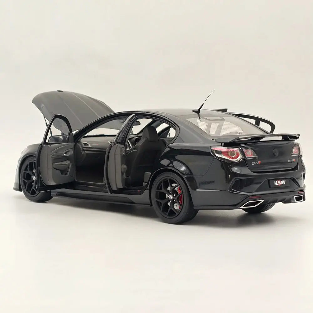 1:18 Scale Holden HSV GTSR W1 Phantom Black Diecast Car (with COA) – Iconic Design And Detailing To Showcase Your Pride