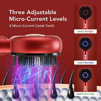 Anti-Hair Loss Head Massager Comb - The Gentle Scalp Therapy For Healthier Hair