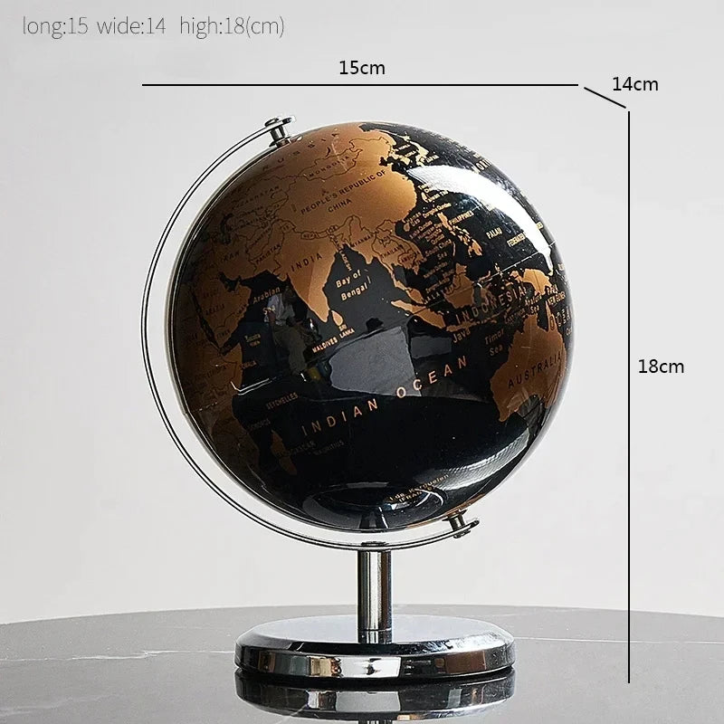 Metal Rotating Globe – Spin The World And Ignite Curiosity In Every Room