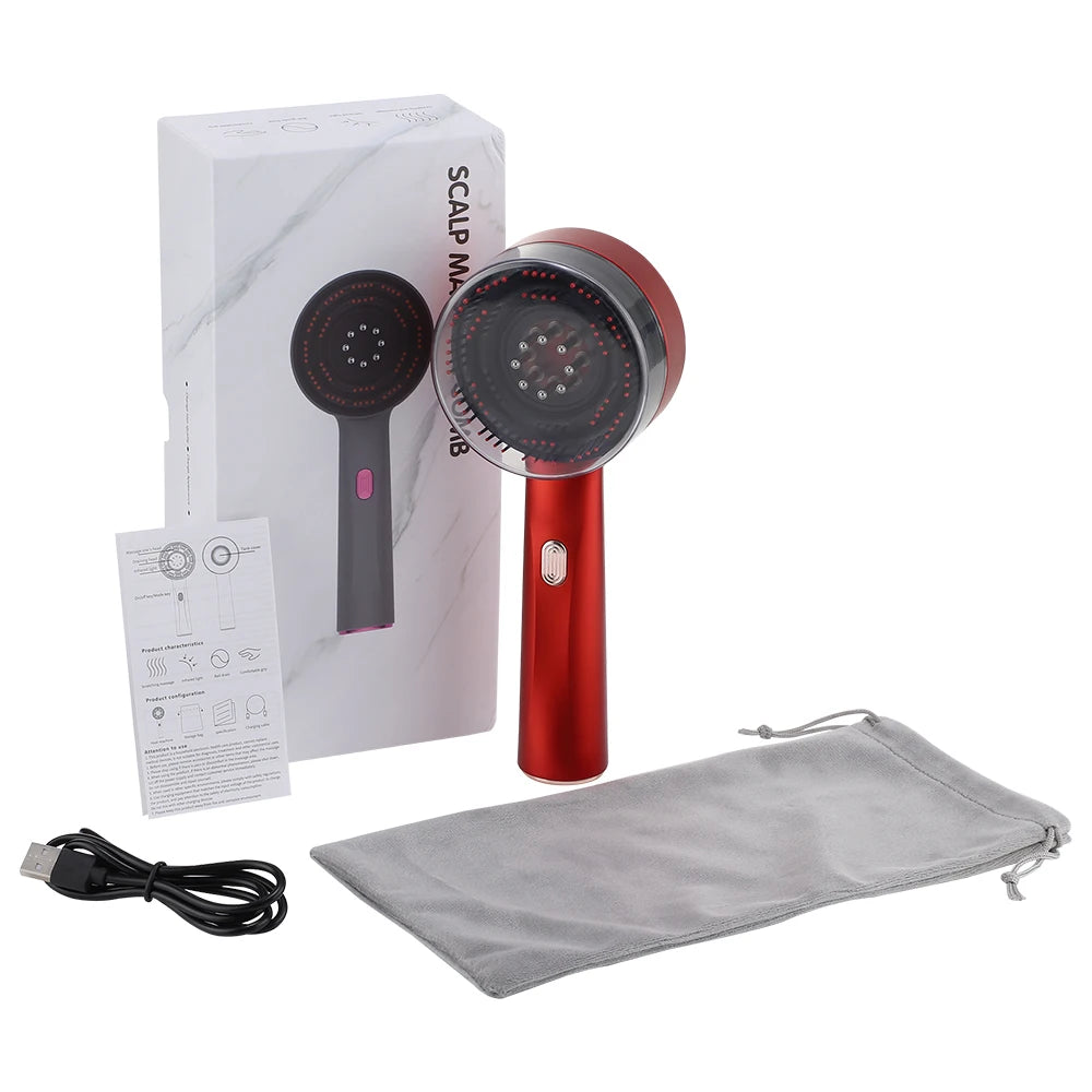 Anti-Hair Loss Head Massager Comb - The Gentle Scalp Therapy For Healthier Hair