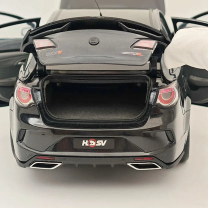 1:18 Scale Holden HSV GTSR W1 Phantom Black Diecast Car (with COA) – Iconic Design And Detailing To Showcase Your Pride
