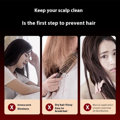 Anti-Hair Loss Head Massager Comb - The Gentle Scalp Therapy For Healthier Hair